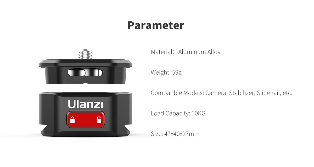 Ulanzi Claw Quick Release System