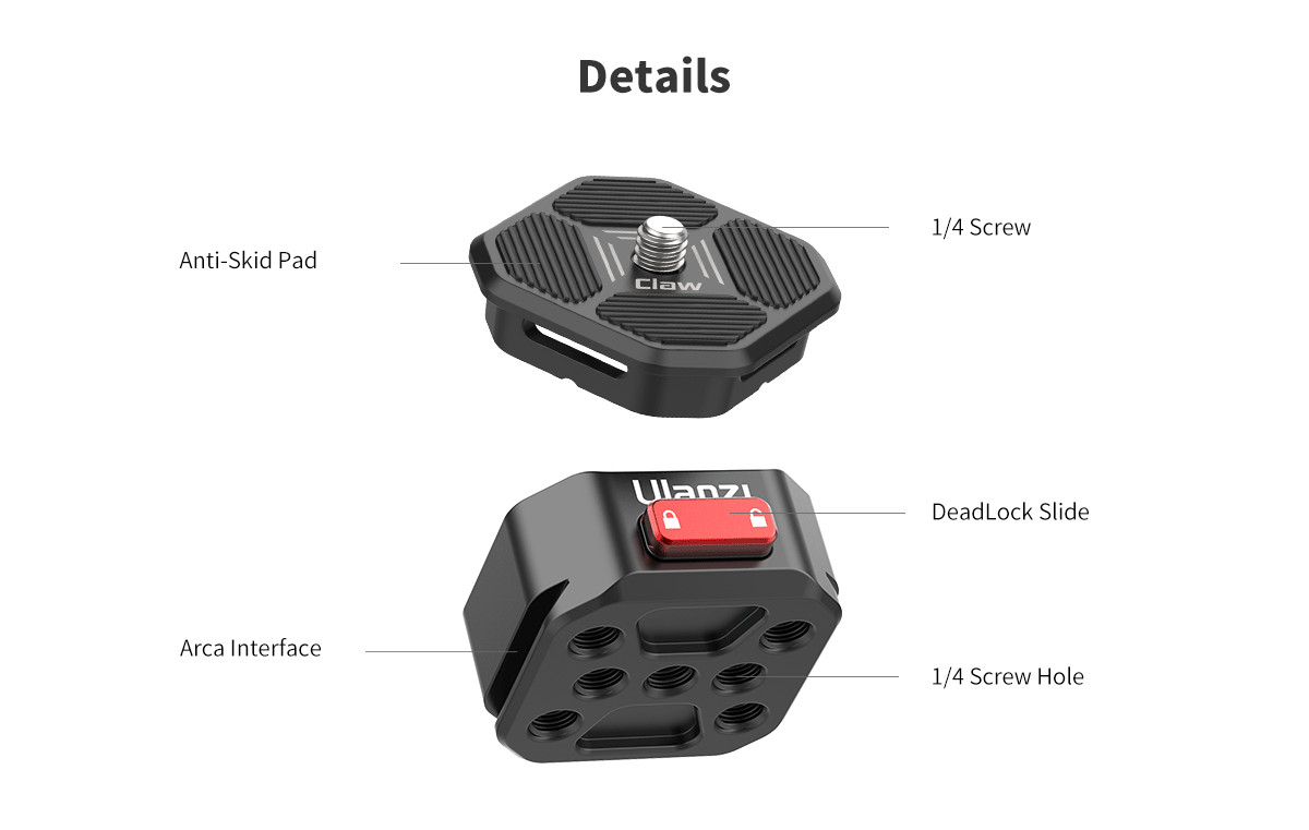 Ulanzi Claw Quick Release System