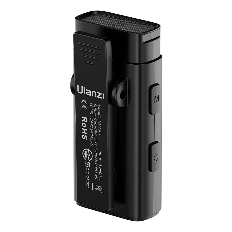 Ulanzi HM2301 Dual-Emitting Multi-Device Wireless Lavalier A005