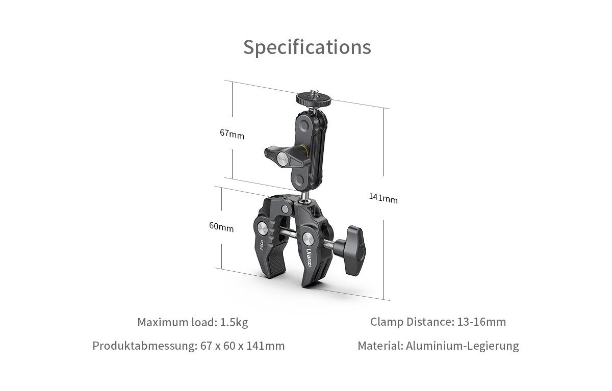Ulanzi R094 Super Clamp