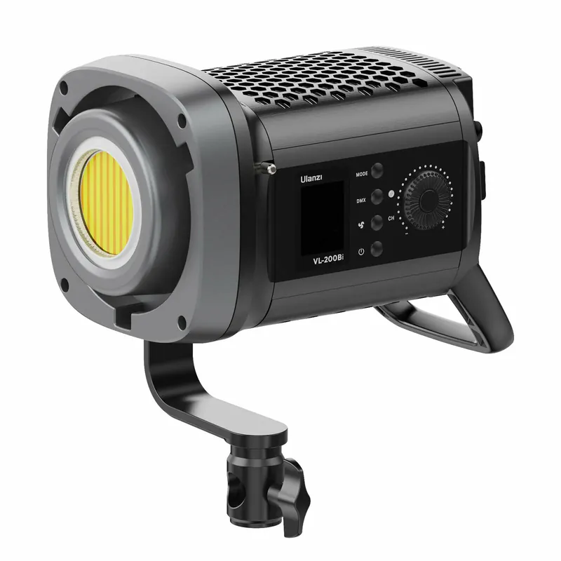 Ulanzi vl200bi 200w bi color 2700k 6500k cob light with bowen mount l079cna1