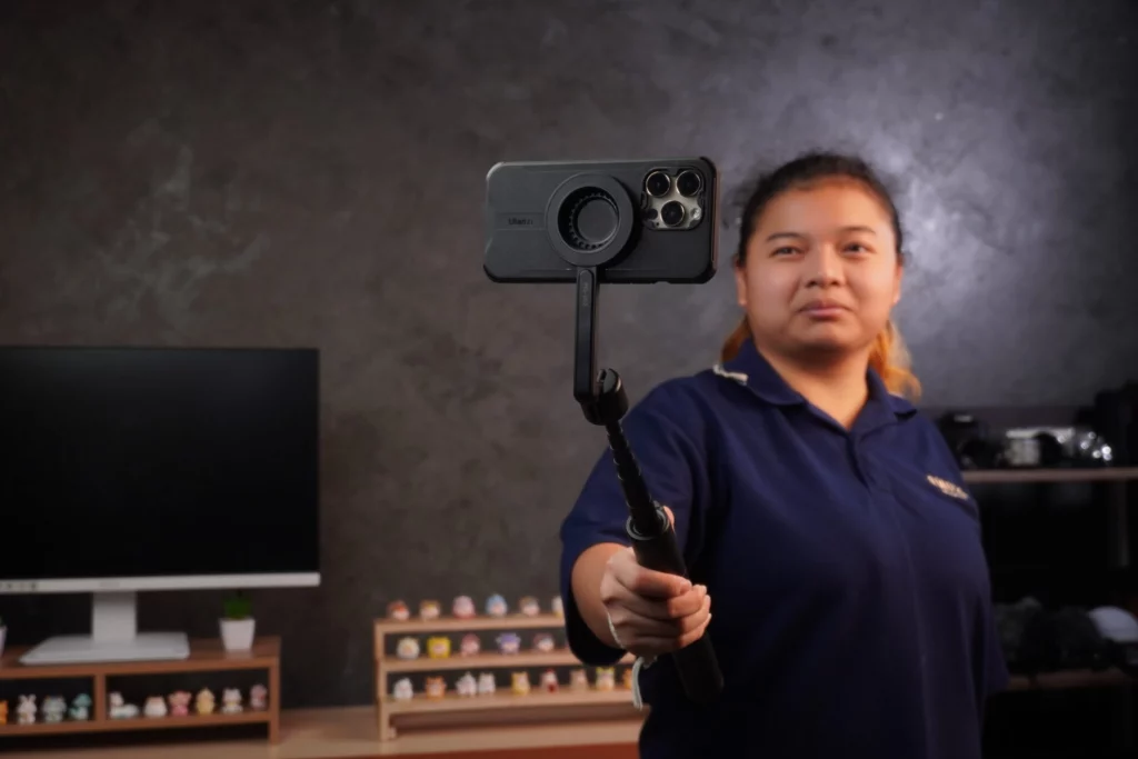 Ulanzi magnetic phone selfie stick max mg003 ปฏิวัติการถ่ายภาพด้วยสมาร์ทโฟน (2)
