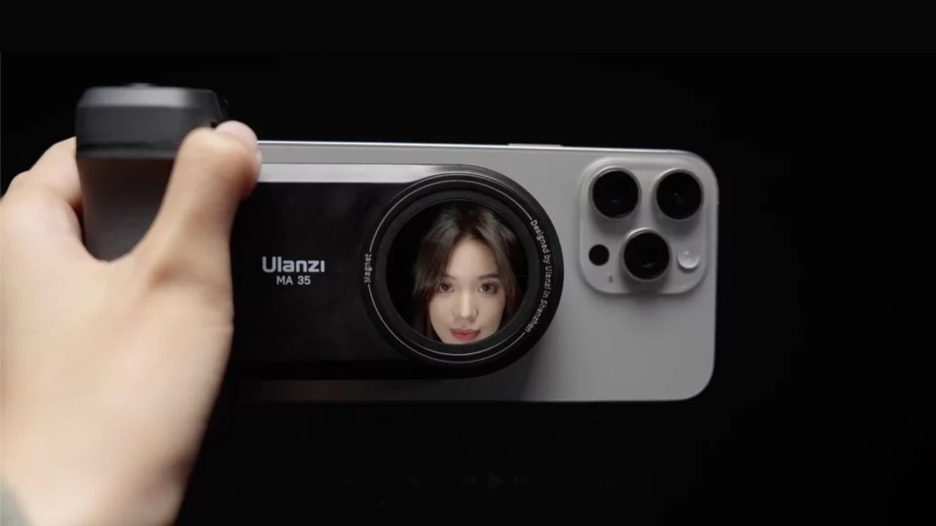 ถ่ายภาพด้วยมือถืออย่างมืออาชีพกับ Ulanzi Ma35 Magsafe Bluetooth Smartphone Camera Shutter And Grip (1)