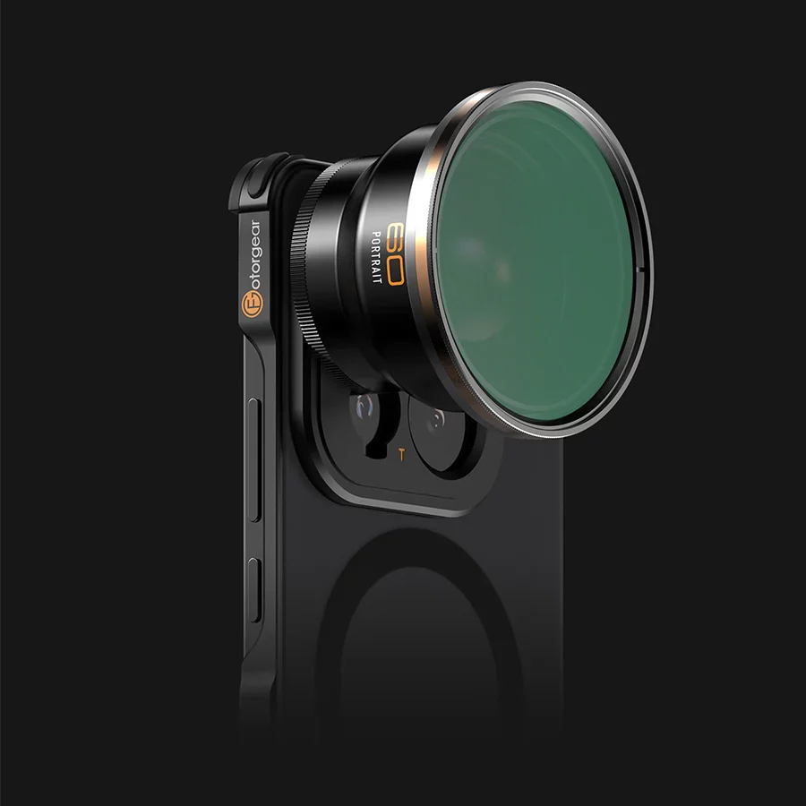 Fotorgear filter adapter on additional phone lens 1131539452