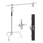 NEEWER 10ft/305cm Professional Stainless Steel C-Stand