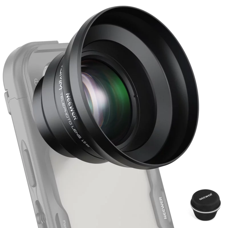 Neewer ls 66 65mm hd telephoto phone lens