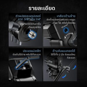 Ulanzi U190-II UKA Fluid Video Head (T138)
