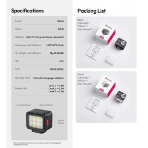 Led ulanzi dg01 bk 13