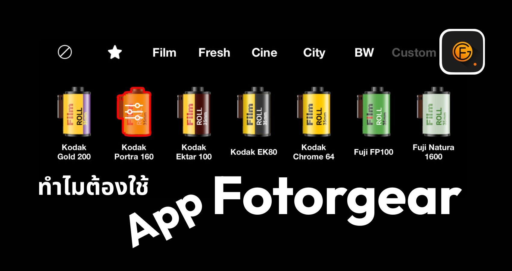 App fotorgear why