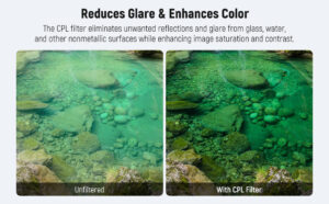 Neewer 67mm magnetic cpl filter with cold shoe phone clip ฟิลเตอร์แม่เหล็ก ฟิลเตอร์กล้อง 2