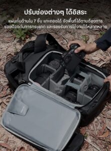 Ulanzi ab01 tai outdoor camera backpack กระเป๋ากล้อง กระเป๋าสะพาย กระเป๋าเดินทาง ความจุ 38 ลิตร (6)
