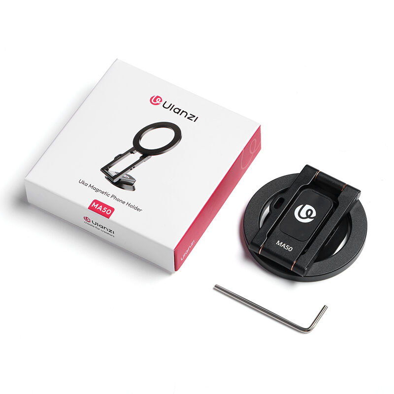 Ulanzi ma50 uka magnetic phone holder ที่จับมือถือแบบแม่เหล็ก magsafe 26