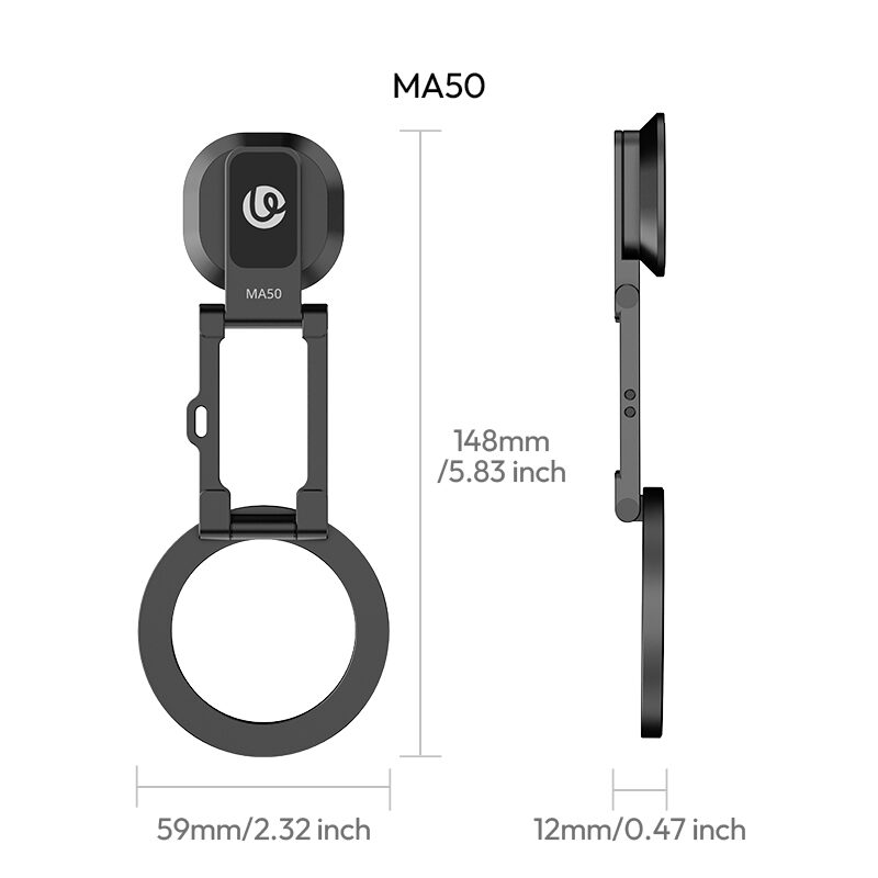 Ulanzi ma50 uka magnetic phone holder ที่จับมือถือแบบแม่เหล็ก magsafe 27