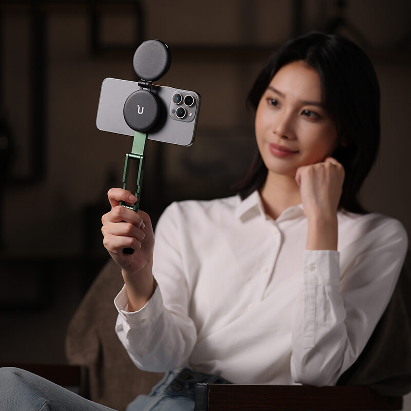 Ulanzi ma60 foldable magnetic phone tripod ขาตั้งสมาร์ทโฟน ขาตั้ง magsafe 15