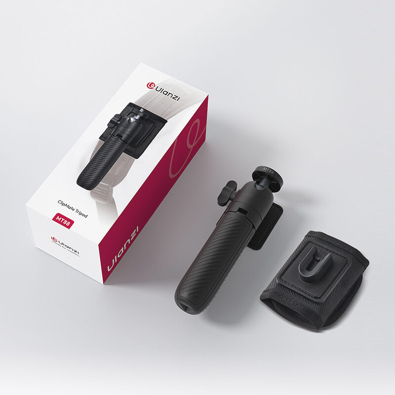 Ulanzi mt88 clipmate tripod ขาตั้งกล้อง พกพา 3in1 velcro กระเป๋า 15