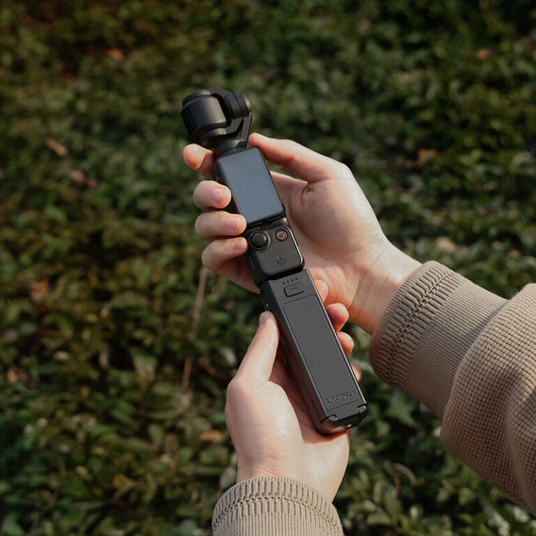 Ulanzi pk 12 pocket 3 mini quadpod battery handle อุปกรณ์เสริม 4in1 แบตเตอรี่ 4800mah พาวเวอร์แบงค์ ขาตั้งมินิ สำหรับ dji osmo pocket 3 9
