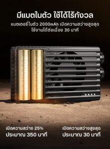 Ulanzi pl25 25w high power pocket light ไฟ led พกพาพลังสูง 25w ขนาดกะทัดรัดเท่าสมาร์ทโฟน (7)