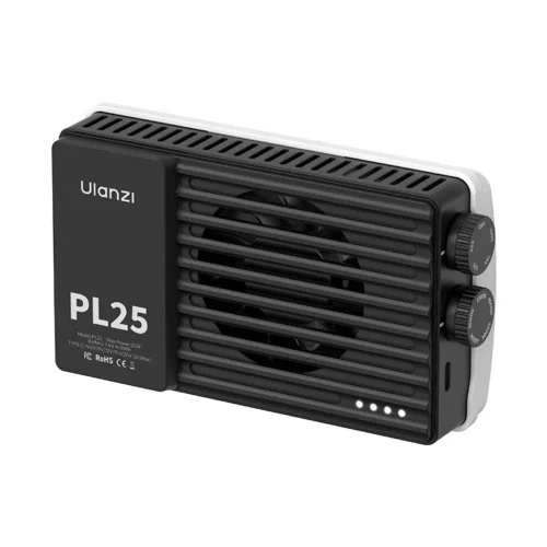 Ulanzi pl25 25w high power pocket light ไฟติดหัวกล้อง ไฟเซลฟี่ ไฟพกพา 1