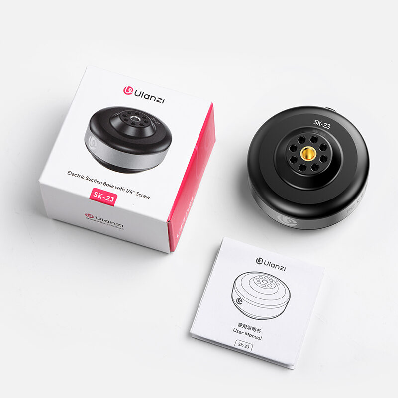 Ulanzi sk 23 electric suction base ฐานดูดติดรถ ติดกระจก 17