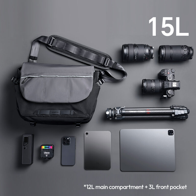 Ulanzi te88 camera shoulder bag กระเป๋ากล้อง กระเป๋าสะพาย ความจุ 15l 8