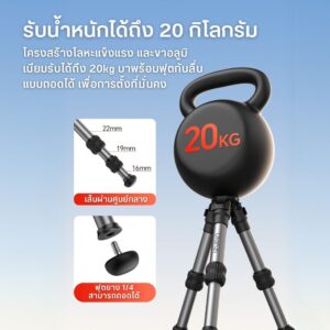 Ulanzi tt30 compact tripod detail (4)