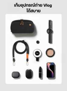 Ulanzi yy08 techlite sling bag กระเป๋าสะพายข้าง กระเป๋าอเนกประสงค์ ความจุ 2l (5)