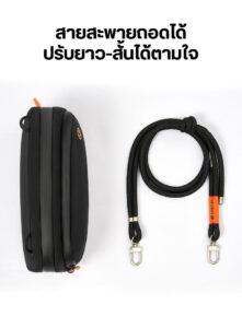 Ulanzi yy08 techlite sling bag กระเป๋าสะพายข้าง กระเป๋าอเนกประสงค์ ความจุ 2l (7)