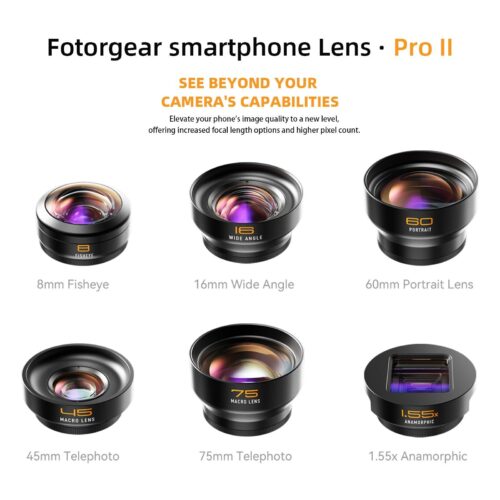 Fotorgear 75mm macro lens pro ii series 31751517732977