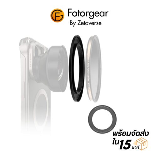 Fotorgear lens filter adapter อะแดปเตอร์ ฟิลเตอร์มือถือ 58mm 67mm แปลงต่อเลนส์มือถือ ติดโทรศัพท์