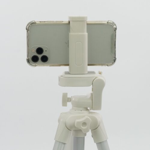 Mobile clamp white for tripod หัวจับมือถือ ขาตั้งกล้อง ไม้เซลฟี่ 8