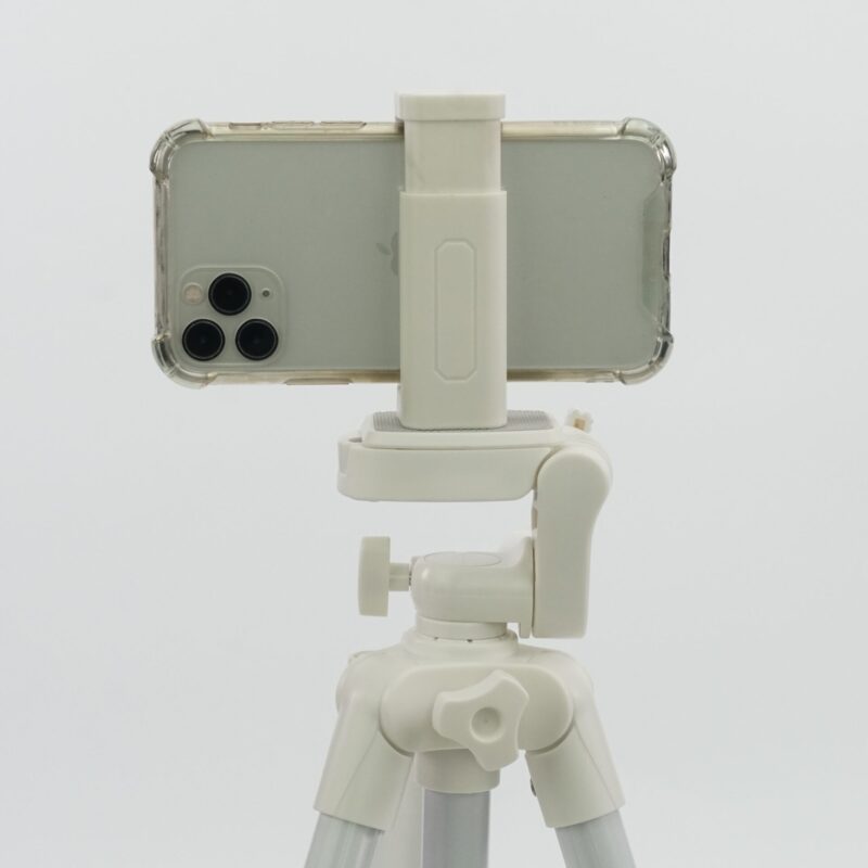 Mobile clamp white for tripod หัวจับมือถือ ขาตั้งกล้อง ไม้เซลฟี่ 8