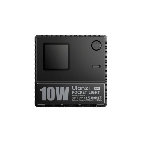 Ulanzi c10rgb pocket power 10w rgb video light ไฟ led rgb หนีบมือถือ ไฟเซลฟี่ ขนาดกะทัดรัด 10w 1