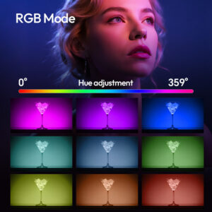 Ulanzi c10rgb pocket power 10w rgb video light ไฟ led rgb หนีบมือถือ ไฟเซลฟี่ ขนาดกะทัดรัด 10w 10