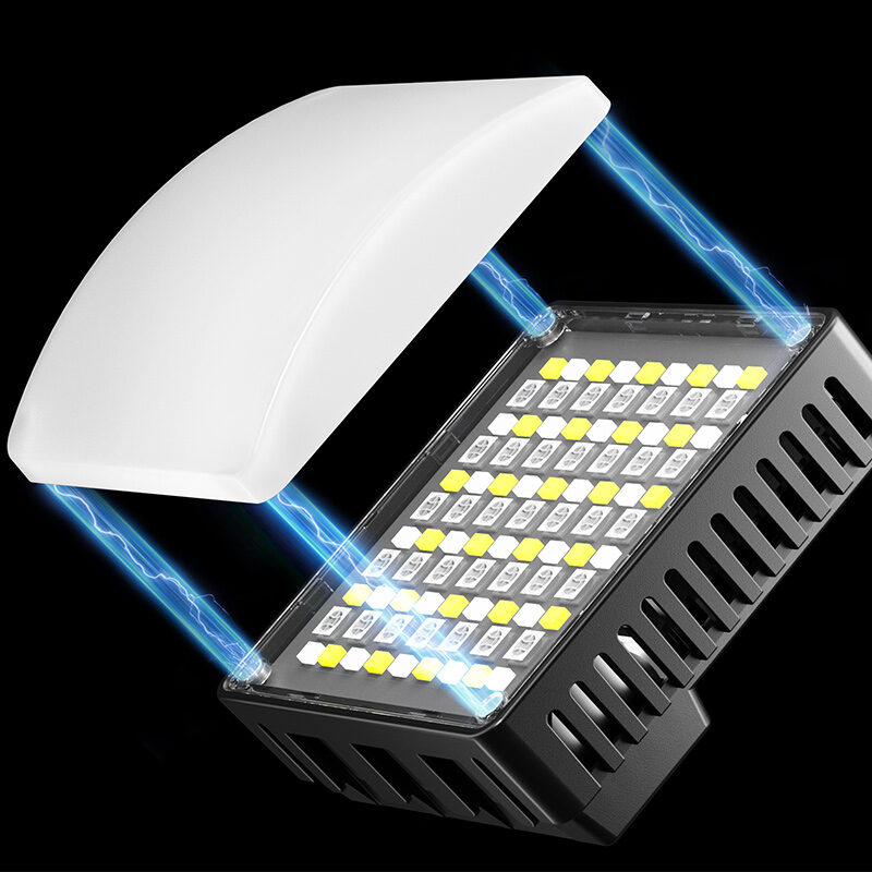 Ulanzi c10rgb pocket power 10w rgb video light ไฟ led rgb หนีบมือถือ ไฟเซลฟี่ ขนาดกะทัดรัด 10w 6