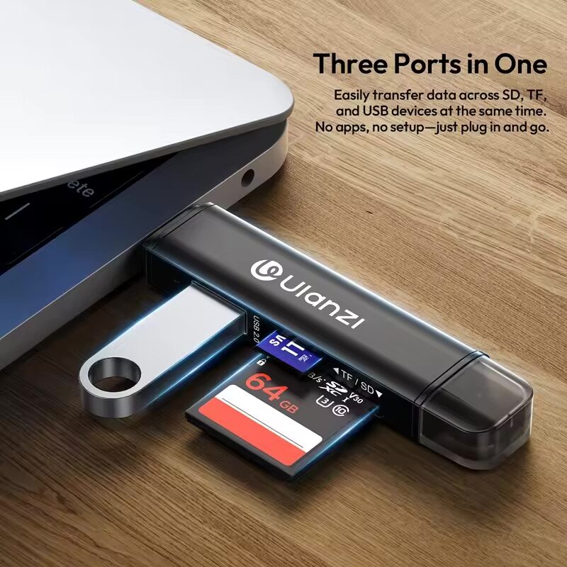 Ulanzi cr1 3 in 1 usb card reader ตัวอ่านการ์ด 3