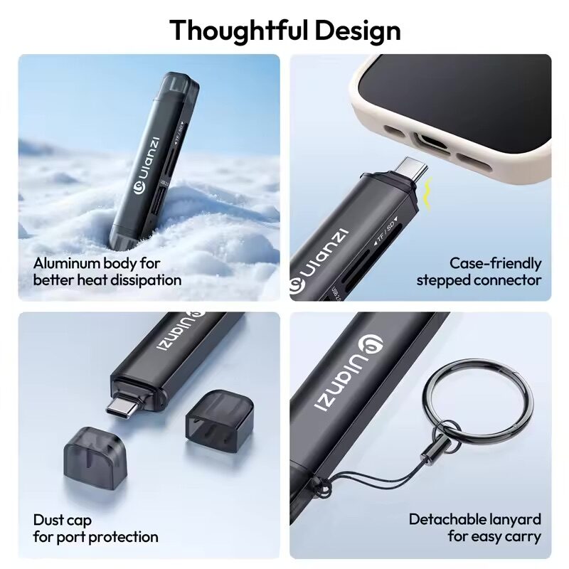 Ulanzi cr1 3 in 1 usb card reader ตัวอ่านการ์ด 4