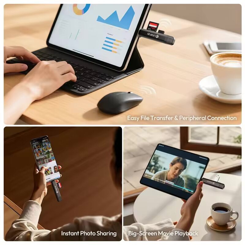 Ulanzi cr1 3 in 1 usb card reader ตัวอ่านการ์ด 6
