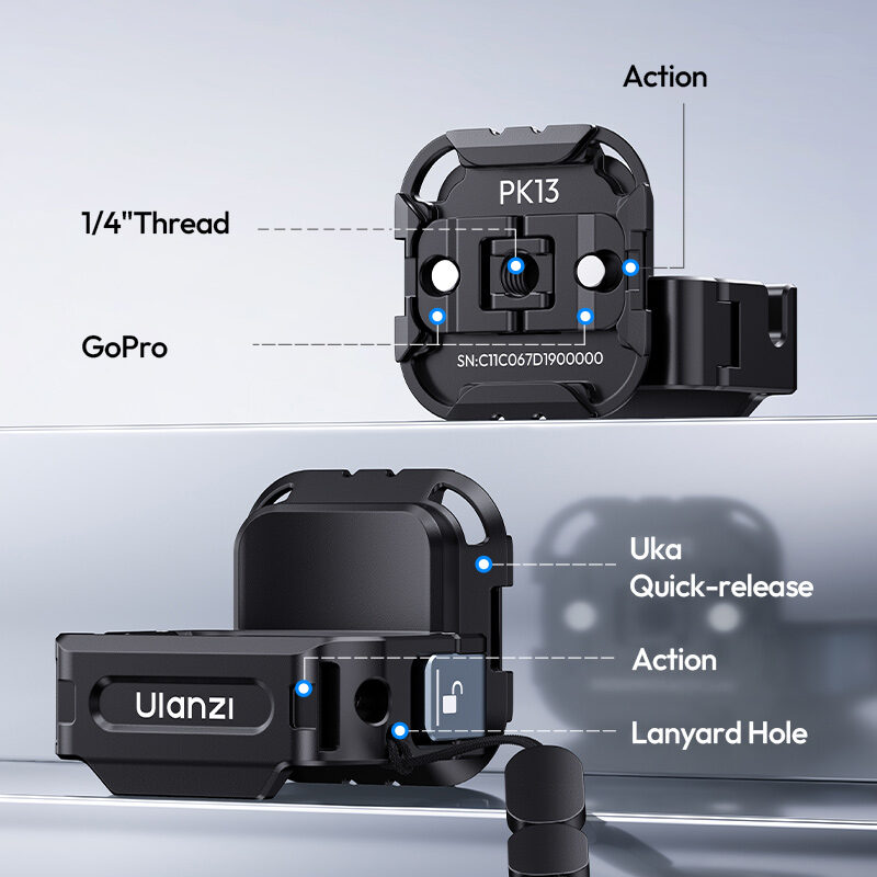 Ulanzi pk13 pocket 3 uka quick release adapter 8