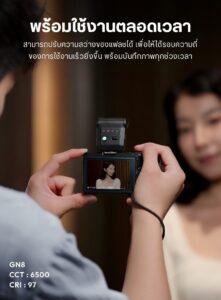 Ulanzi sl03 spark lite camera flash แฟลชกล้อง แฟลชขนาดกะทัดรัด แฟลช gn8 sony panasonic nikon olympus canon fujifilm lieca pentax (7)