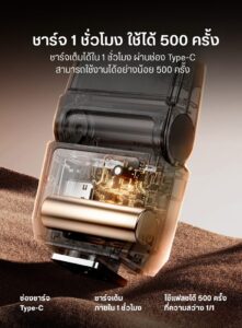 Ulanzi sl03 spark lite camera flash แฟลชกล้อง แฟลชขนาดกะทัดรัด แฟลช gn8 sony panasonic nikon olympus canon fujifilm lieca pentax (8)