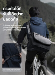 Ulanzi te88 camera shoulder bag กระเป๋ากล้อง สะพายไหล่ กระเป๋าสะพายข้าง ความจุ 15l (3)