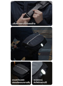 Ulanzi te88 camera shoulder bag กระเป๋ากล้อง สะพายไหล่ กระเป๋าสะพายข้าง ความจุ 15l (4)