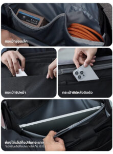 Ulanzi te88 camera shoulder bag กระเป๋ากล้อง สะพายไหล่ กระเป๋าสะพายข้าง ความจุ 15l (9)