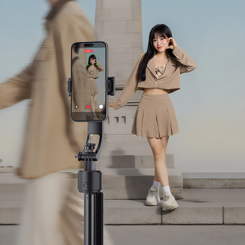Ulanzi tt23 auto tracking selfie stick tripod ไม้เซลฟี่ ขาตั้งกล้อง ขาตั้งมือถืออัจฉริยะ พร้อมระบบติดตาม ai อัตโนมัติ 23