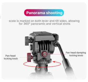 Ulanzi u select vt 02 lightweight portable camera tripod ขาตั้งกล้อง ขาตั้งพกพา 08