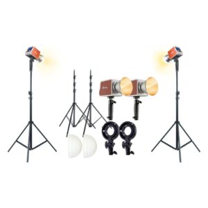 ชุดเซ็ตไฟคู่ 200w tolifo pl100b professional lighting kit ไฟถ่ายภาพ ไฟถ่ายวีดีโอ ไฟไลฟ์สด 25