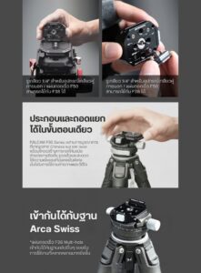 Falcam f38 multi hole quick release base ฐานระบบปลดเร็ว f38 สำหรับต่อกับ ขาตั้งกล้อง (3)