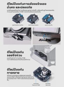 Falcam f38 quick release top plate v2 2401a เพลทติดกล้อง เพลทต่อกล้องระบบปลดเร็ว f38 quick release พร้อมตัวรองกันเคลื่อน (3)