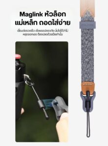 Falcam maglink quick magnetic buckle wrist strap v2 สายรัดข้อมือกับกล้อง สายคล้องมือแบบแม่เหล็ก (4)