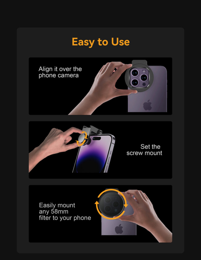 Filter clip